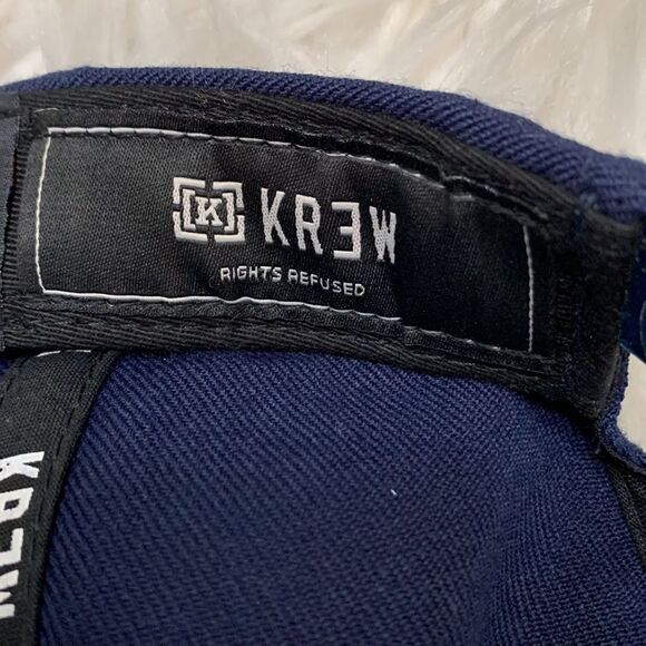 KREW KR3W skate cap hat snapback hat adjustable wool blend - Picture 7 of 10